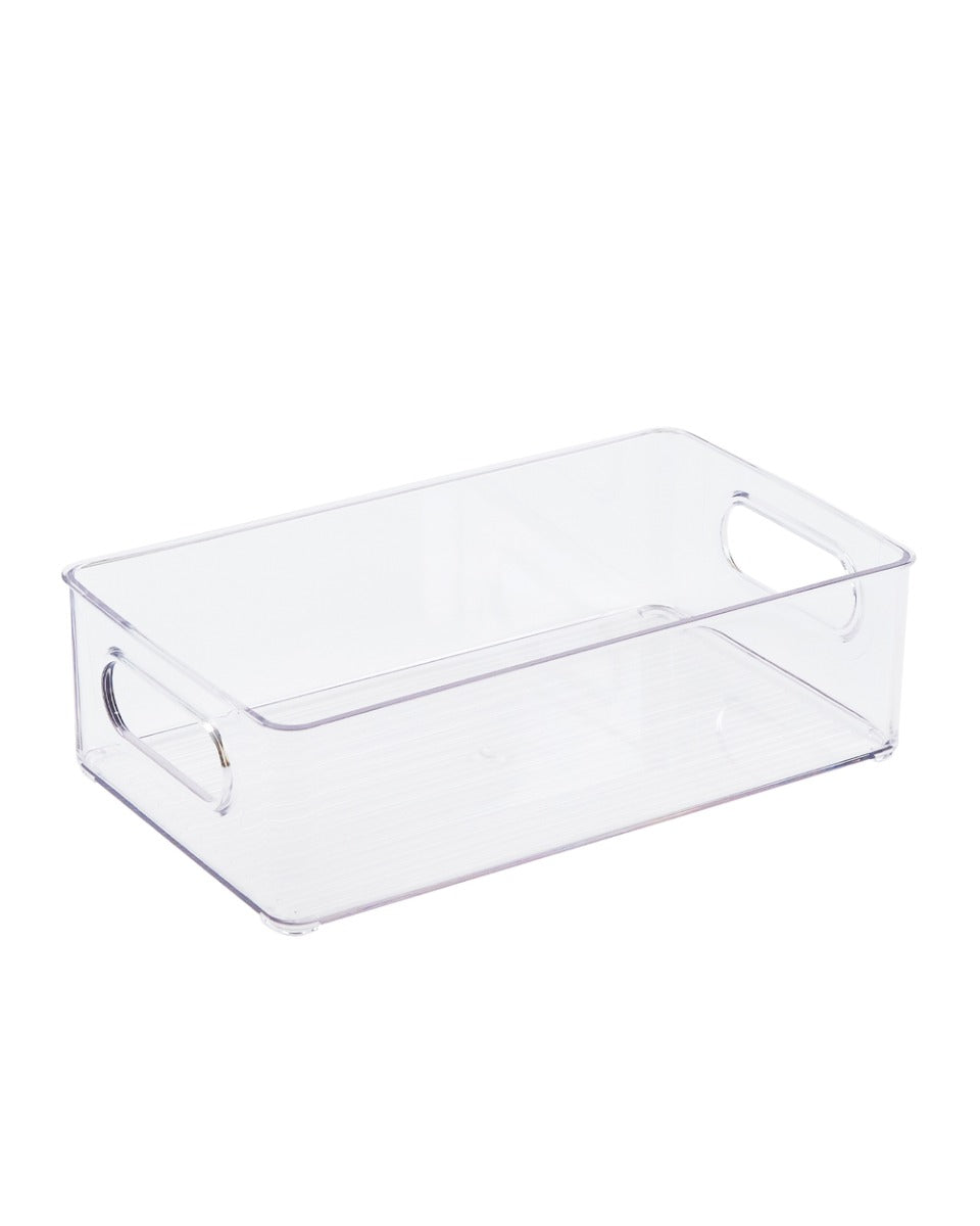 Homesmiths Clear Pantry Storage Bin Large
