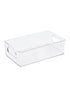 Homesmiths Clear Pantry Storage Bin Large