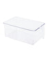Homesmiths Fridge Organizer Large with Handle Clear