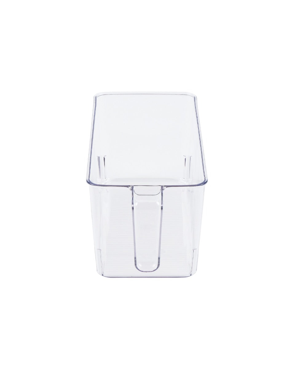 Homesmiths Fridge Organizer Small with Handle Clear