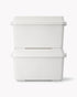 Like It 83 Liter Stack up Container White