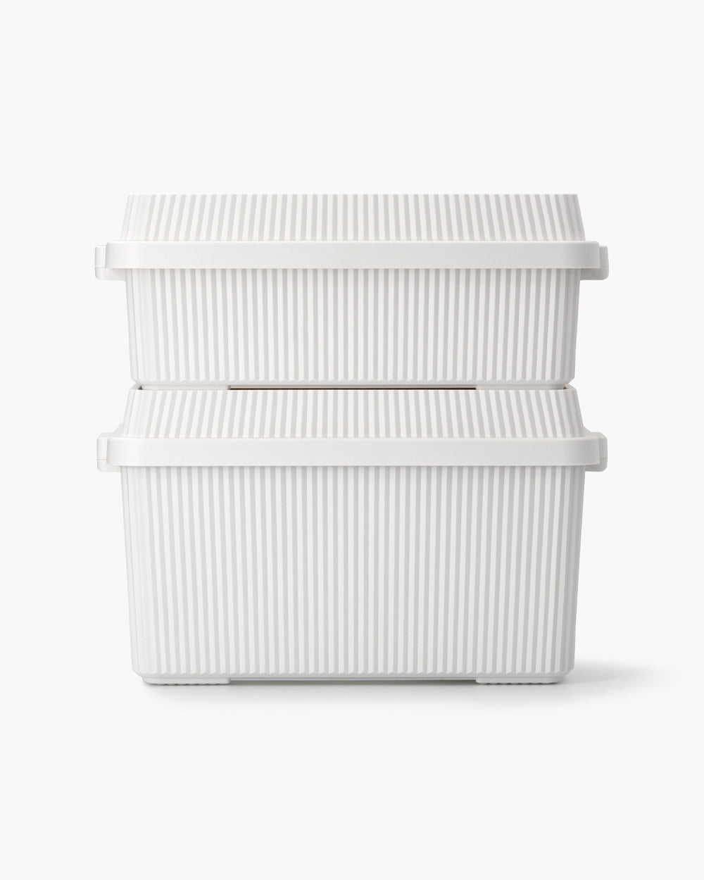 Like It 83 Liter Stack up Container White