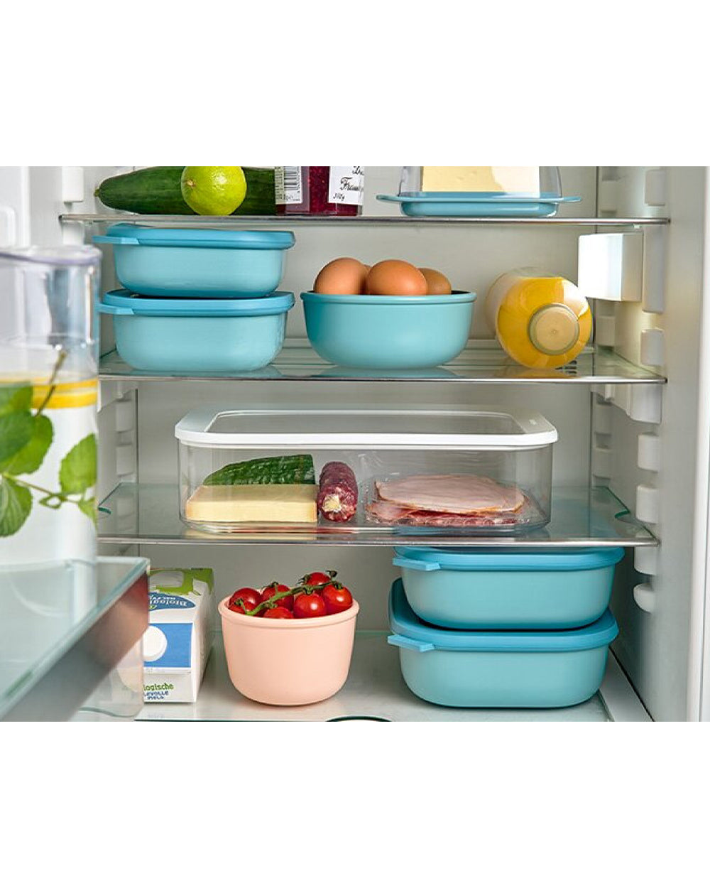 Mepal Multi Storage Bowl Cirqula Rectangular 750ML Nordic Green