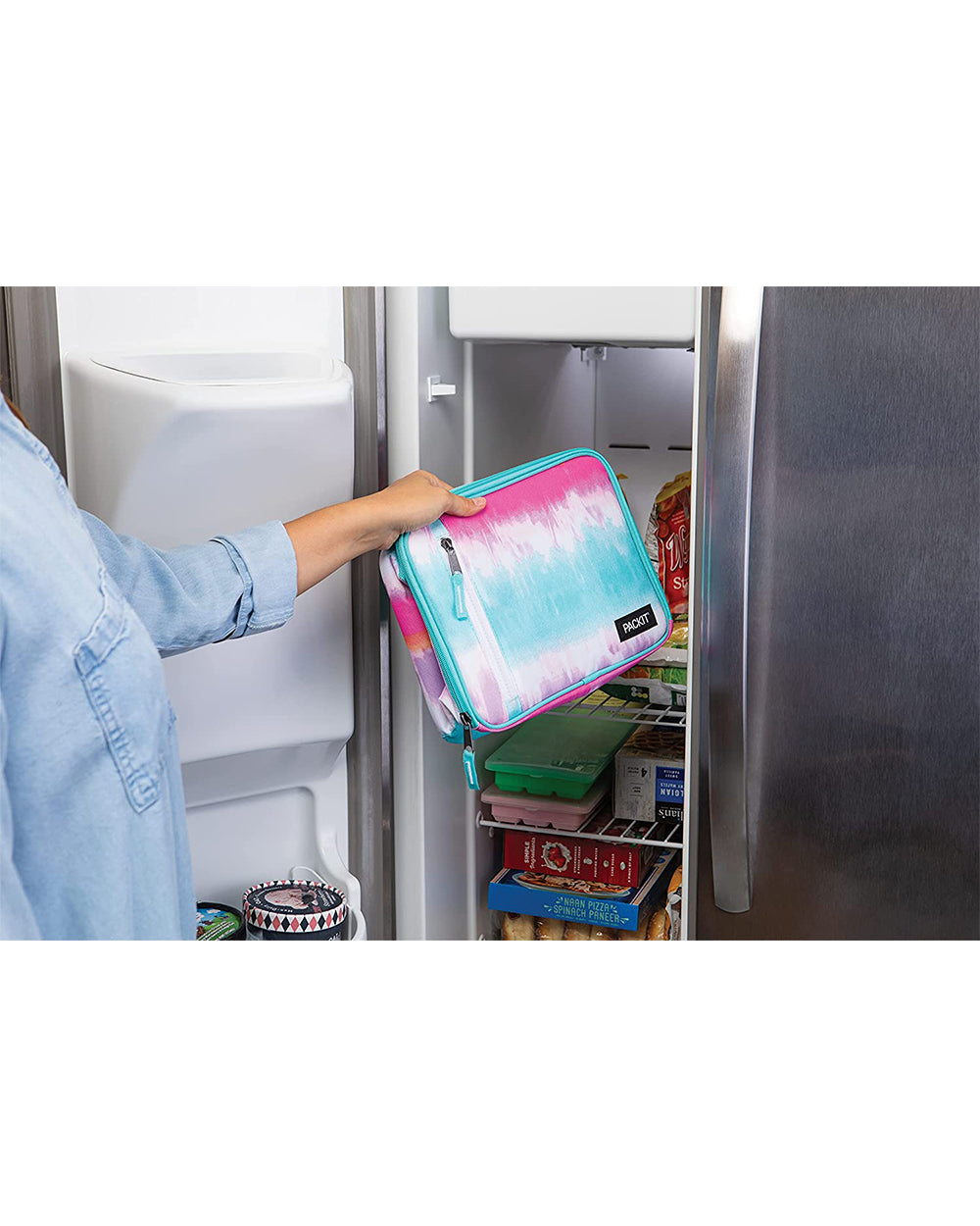 Packit Classic 3 Liter Cooler Lunch Box Tie Dye Sorbet