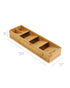 Joseph Joseph Drawerstore Bamboo Compact Cutlery Organizer