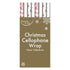 Eurowrap 2m Decorative Cellophane Wrap – Festive Christmas Packaging, Holiday Crafts, Seasonal Gift Use, 4 Patterns, Holiday Party Presentation, and Seasonal Celebration Essentials