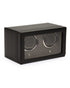Cub Double Watch Winder with Cover Black