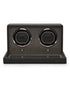 Cub Double Watch Winder with Cover Black
