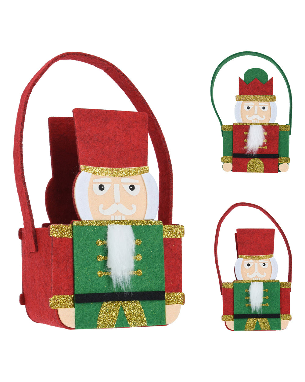 Homesmiths Christmas Basket Nutcracker 17Cm Assorted 1 Piece