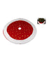 Homesmiths Christmas Tree Skirt Velvet Red 90Cm Red