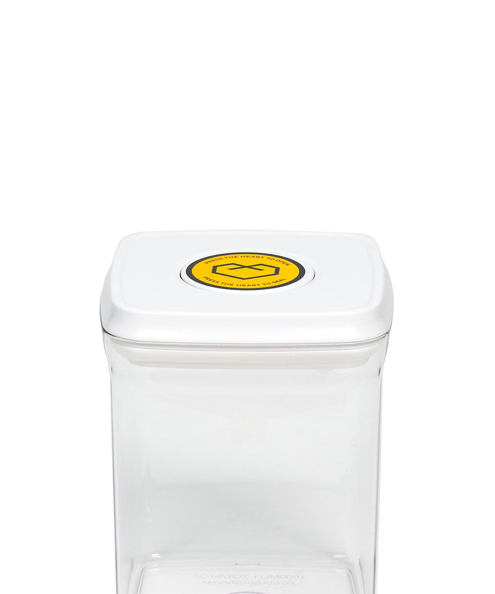 Homesmiths Airtight 1.5 Liter Square Food Popup Container