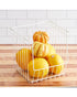 iDesign Wire & Paulownia Wood Open Front Bin 12 x 12 x 12 inch