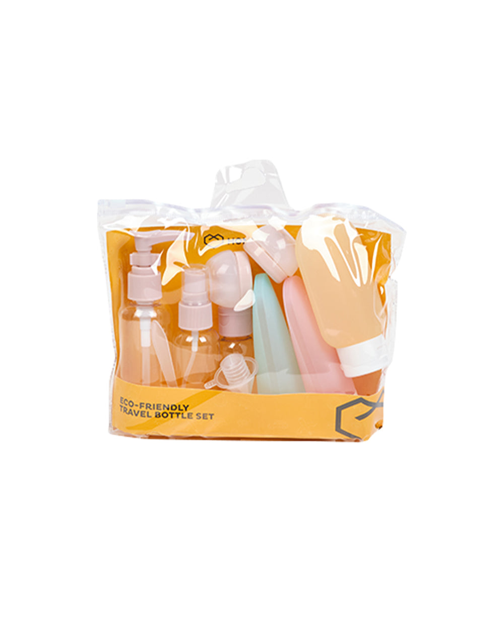 Homesmiths 8 Pieces Refillable Cosmetics Travel Bottle Set