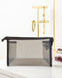 Homesmiths Travel Cosmetic Pouch Black
