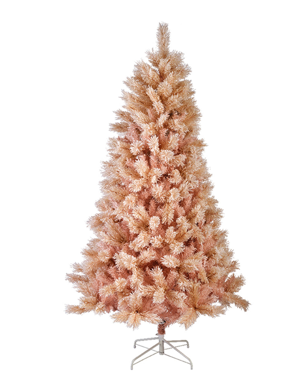 Homesmiths Paris Fir Snowy Xmas Tree Pink 180Cm