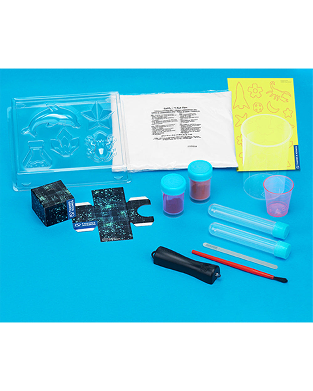 Thames & Kosmos Glow in the Dark Science Lab STEM Experiment Kit