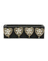 Homesmiths Christmas Napkin Ring Iron Champagne Assorted 1 Set