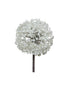 Homesmiths Christmas Allium On Stem Plastic White