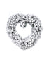 Homesmiths Christmas Imperial Wreath Snowy 50Cm