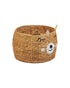 Homesmiths Water Hyacinth Bear Kids Multipurpose Storage Basket Dia-50 x 50 x 35 cm