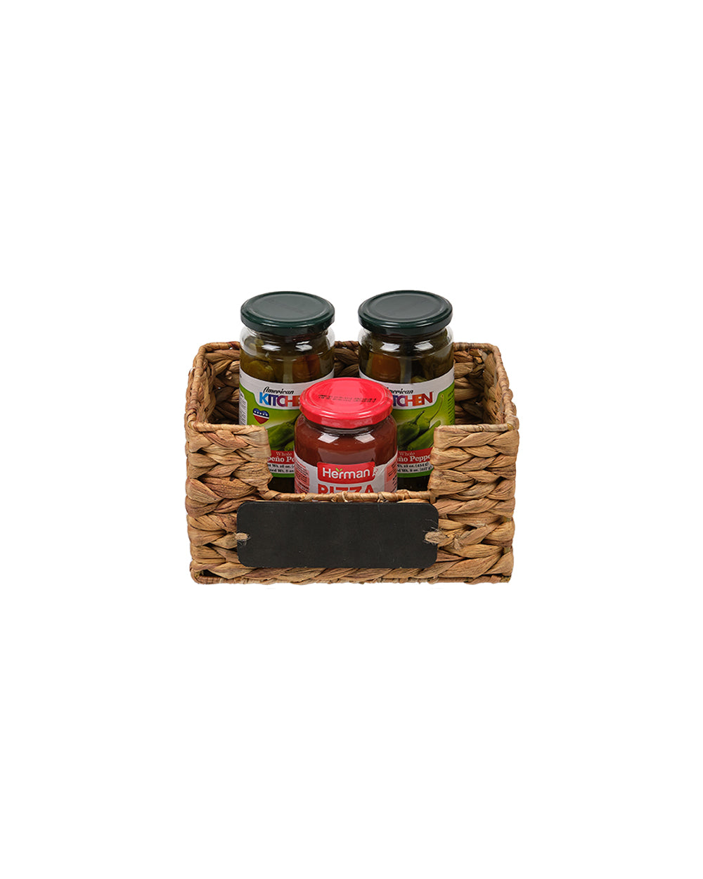 Homesmiths Small Water Hyacinth Storage Basket 23 x 15 x 13 cm