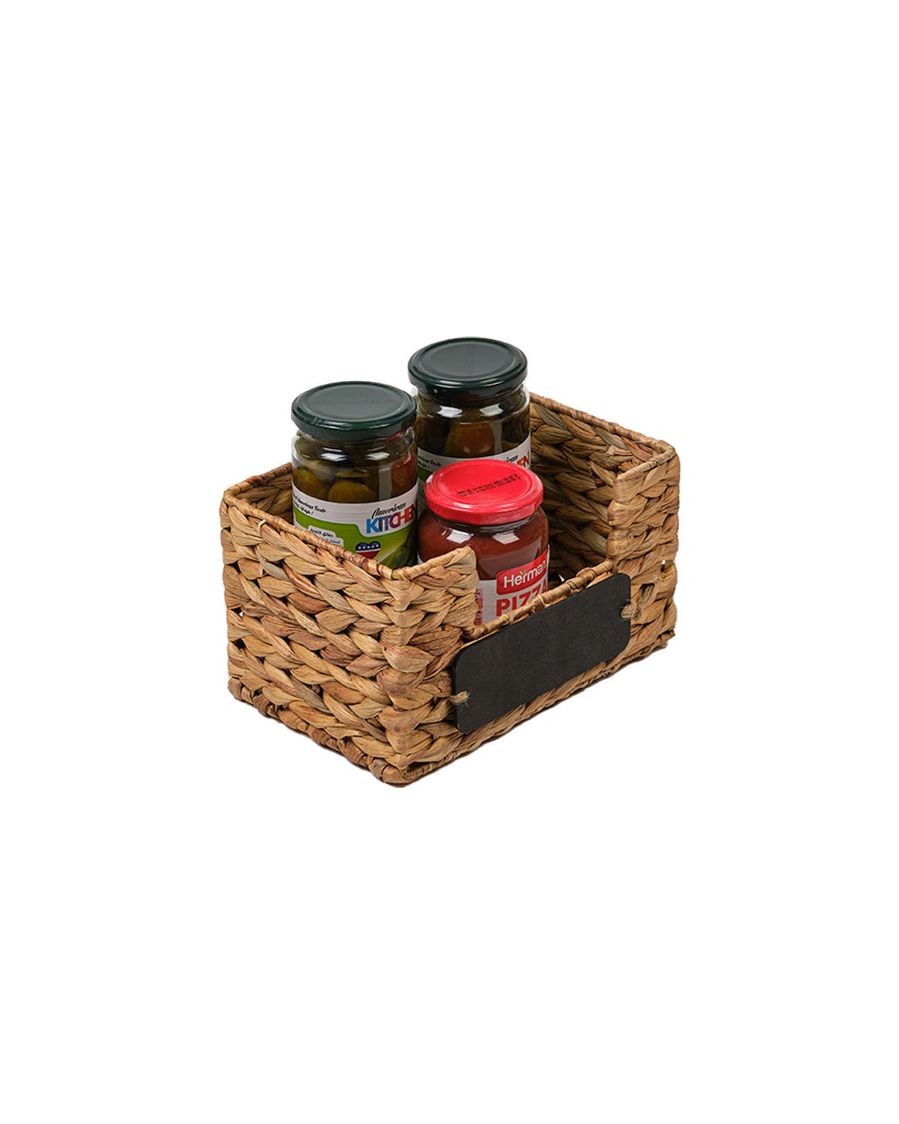 Homesmiths Small Water Hyacinth Storage Basket 23 x 15 x 13 cm
