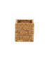Homesmiths Square Water Hyacinth Storage Basket 30 x 30 x 30 cm