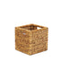 Homesmiths Square Water Hyacinth Storage Basket 30 x 30 x 30 cm