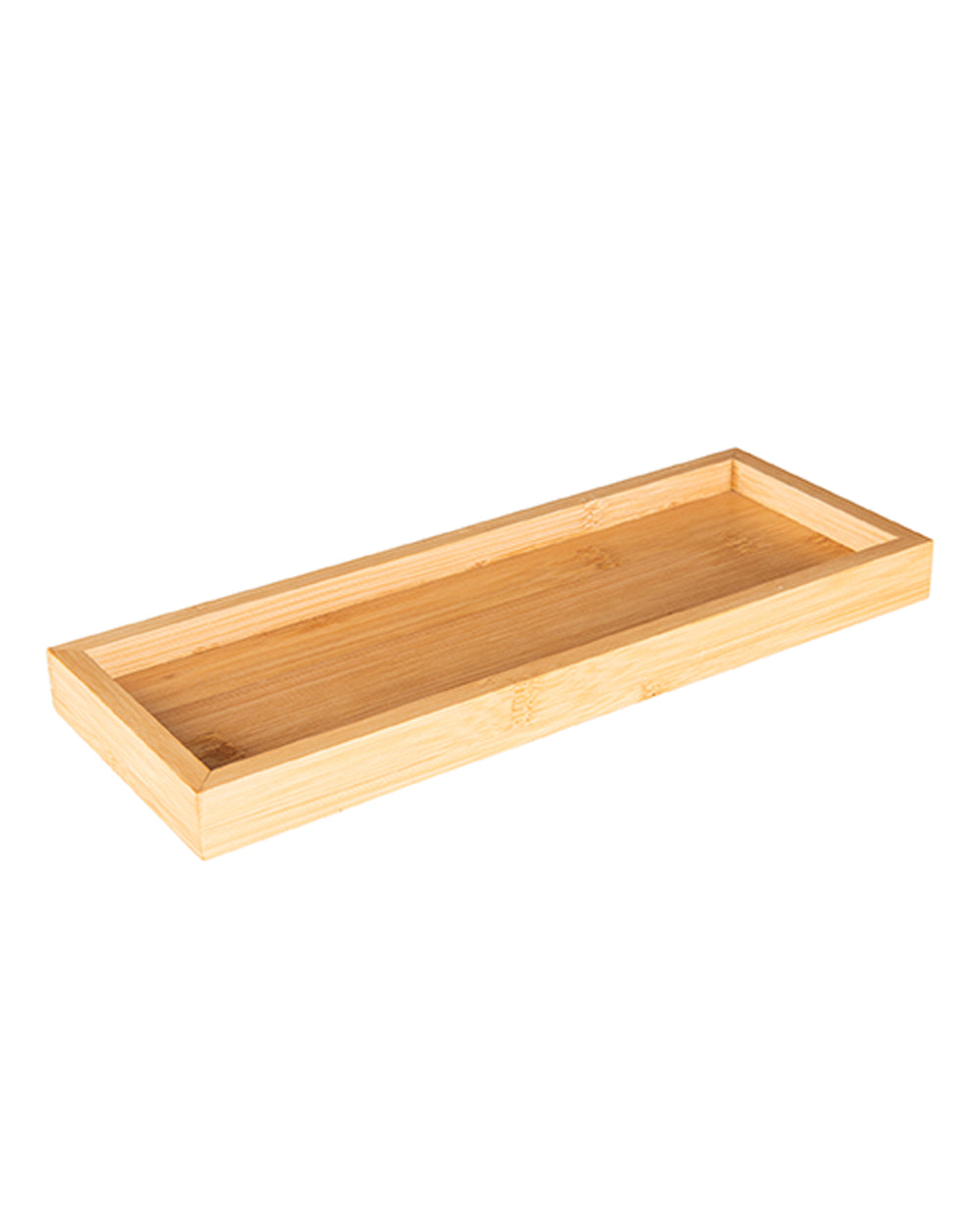 Little Storage Bamboo Rectangle Tray