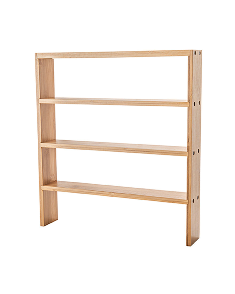 Little Storage Bamboo Standing 4 Tier Shelf for 75ML Jars