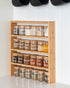 Little Storage Bamboo Standing 4 Tier Shelf for 75ML Jars