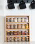 Little Storage Bamboo Standing 4 Tier Shelf for 75ML Jars