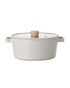 Neoflam Fika 26cm Cooking Pot off White Sand