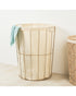 Homesmiths Iron Frame Hamper With Liner Dia 50 x H62cm