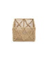Homesmiths Large Rectangle Paper Rope Basket Natural   34 x 23 x H15 cm