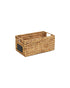 Homesmiths Small Water Hyacinth Bin with Handle Natural