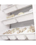 Homesmiths Kids Toy Storage Organizer White with Kids Toy Shelf and 8 White Toy Bins, D112.52 X W30 X H100cm