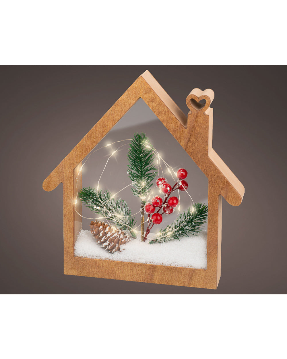 Homesmiths Micro Led Frame Light Mdf House Steady