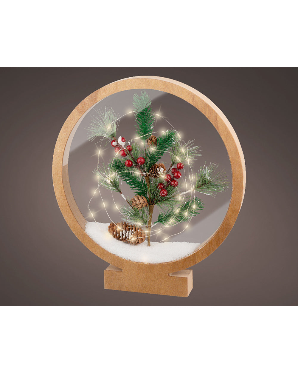 Homesmiths Micro Led Frame Light Mdf Circle Steady