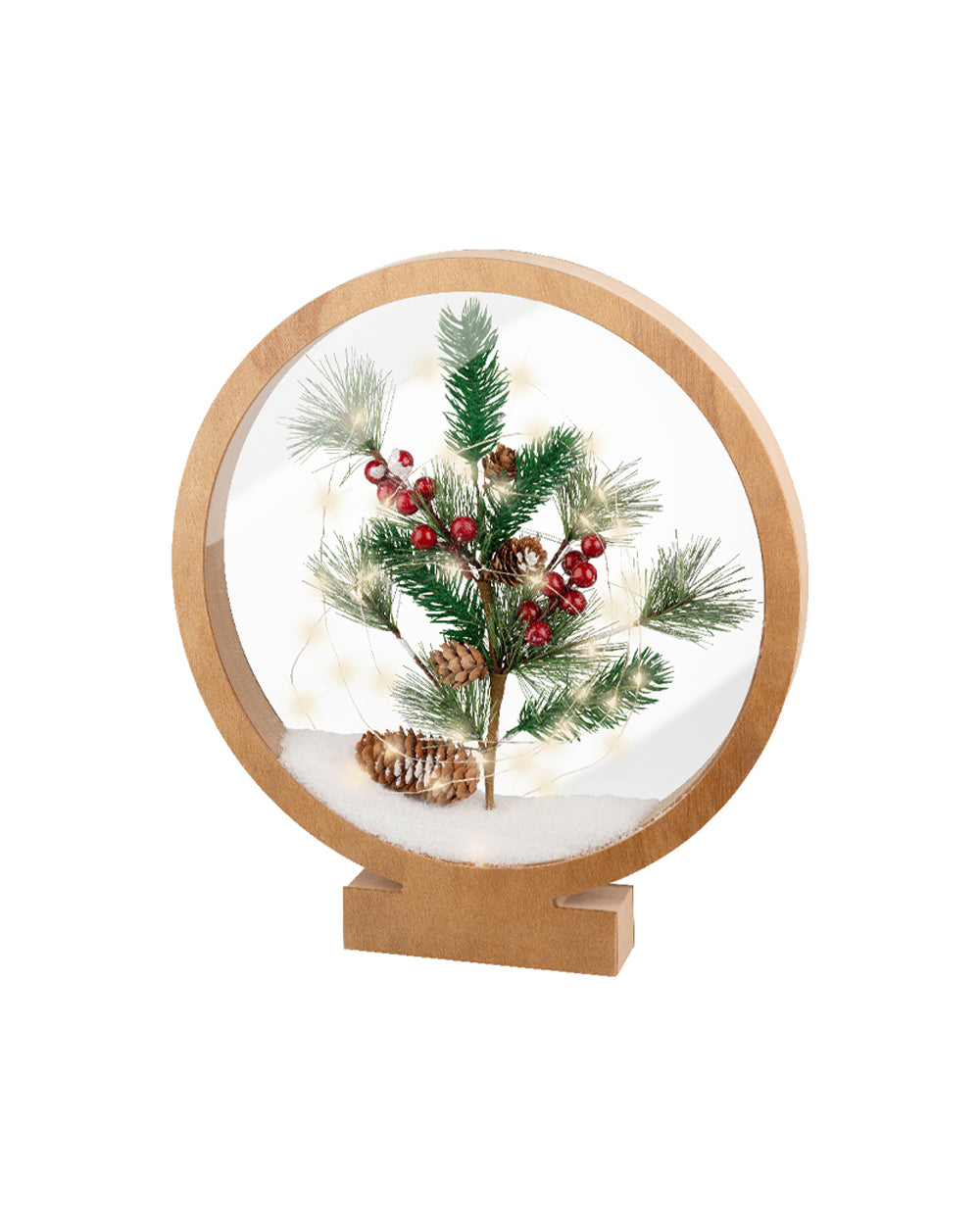 Homesmiths Micro Led Frame Light Mdf Circle Steady