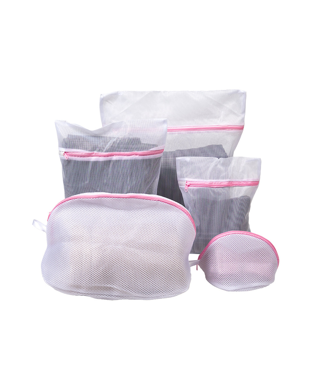 Homesmiths Mesh Laundry Bag Set of 5 Pieces