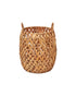 Homesmiths Small Water Hyacinth Storage Basket Dia-35 x H42 cm