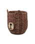 Homesmiths Bear Shape Seagrass Storage Basket Dia-38 x H46 cm