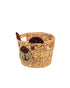 Homesmiths Small Water Hyacinth Storage Basket Dia-31 x H27cm