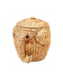 Homesmiths Elephant Shape Water Hyacinth Storage Basket Dia-40 x H40 cm