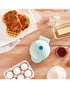 Dash Mini Waffle Maker Machine for Individuals Aqua