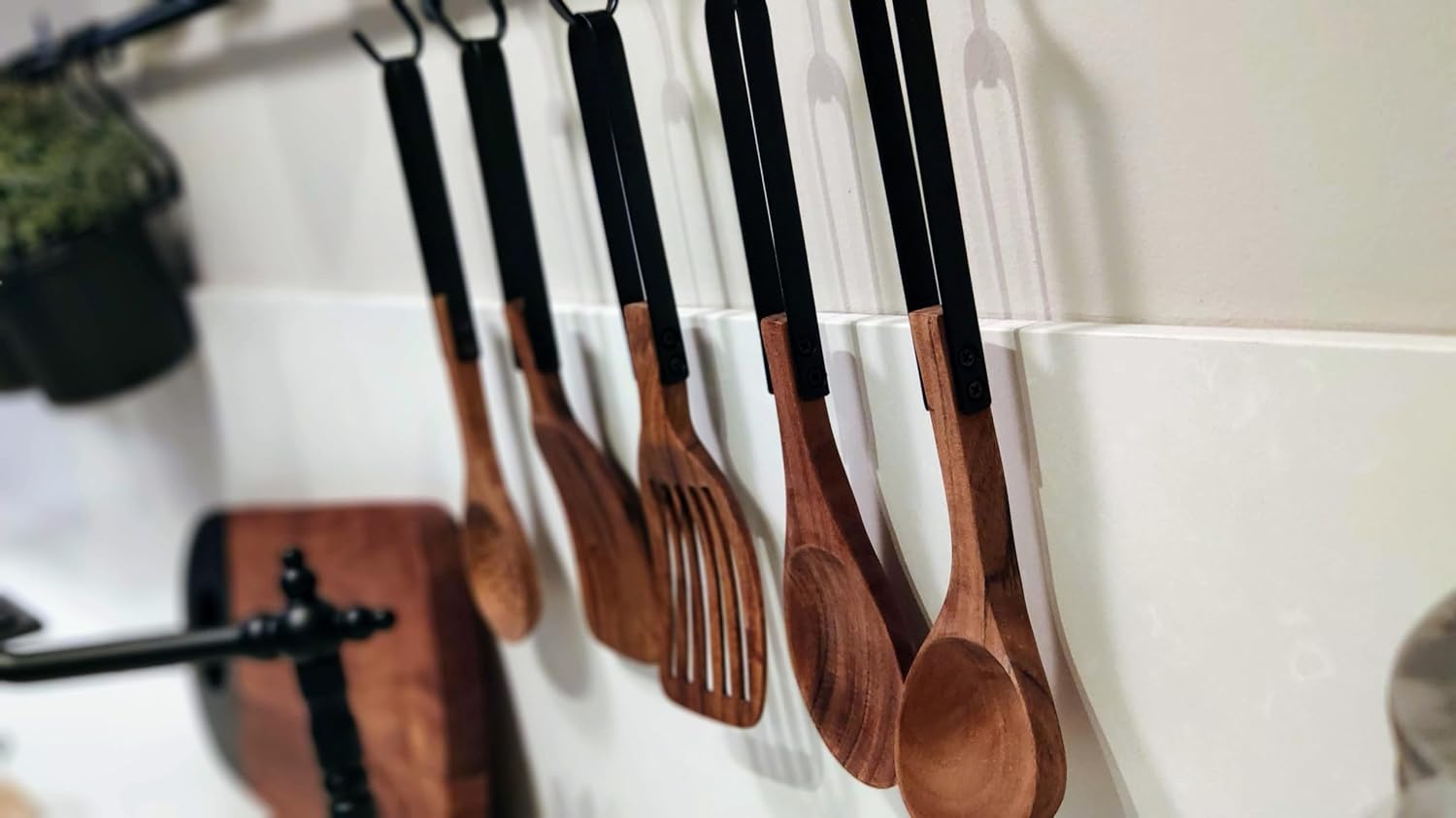 Nordico Slotted Spoon Kitchen Utensils Acacia Wood