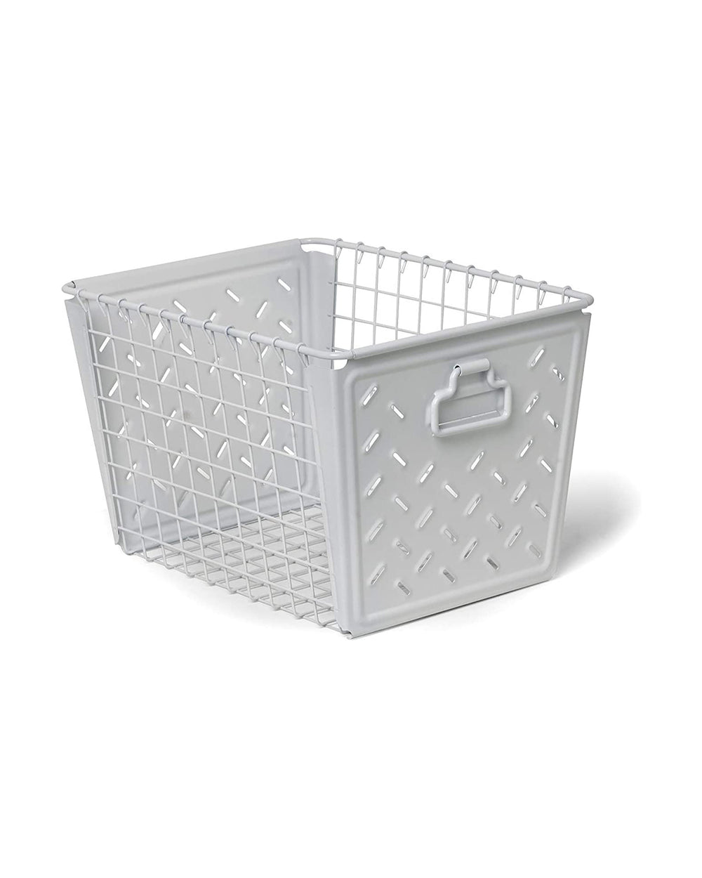 Spectrum Macklin Storage Basket Medium White