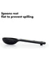 OXO Good Grip 7 Pieces Plastic Measuring Spoons Snaps Black