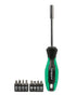 Terminator Screw Driver Set 9 Pieces 1 Bit Holders & 8 Bits